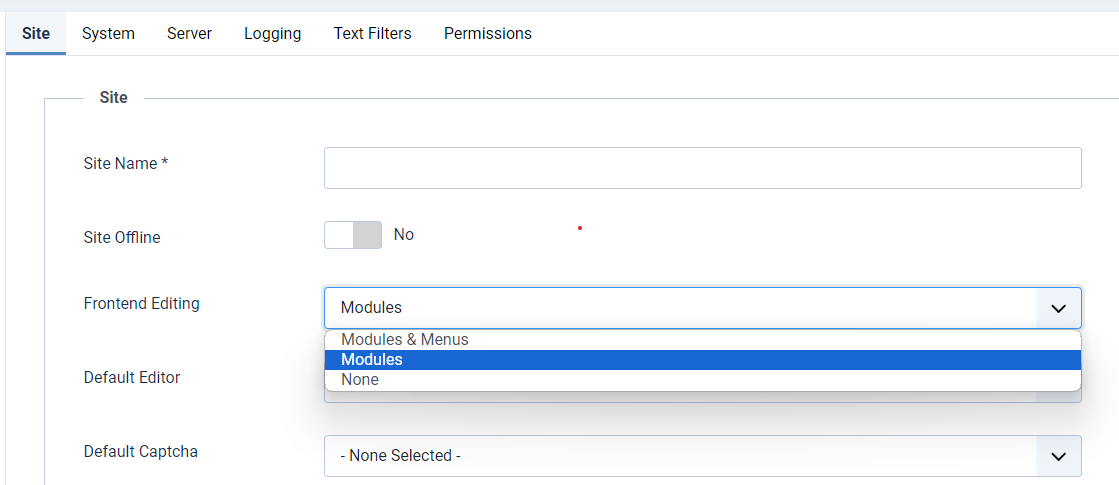 joomla module noedit