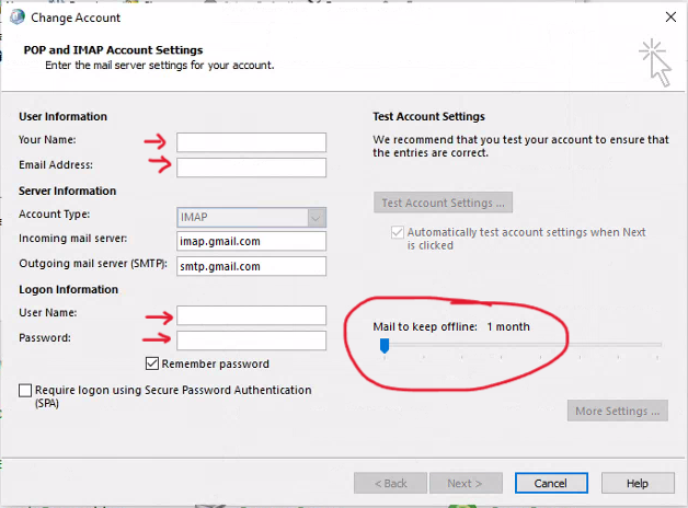 Imap Settings1