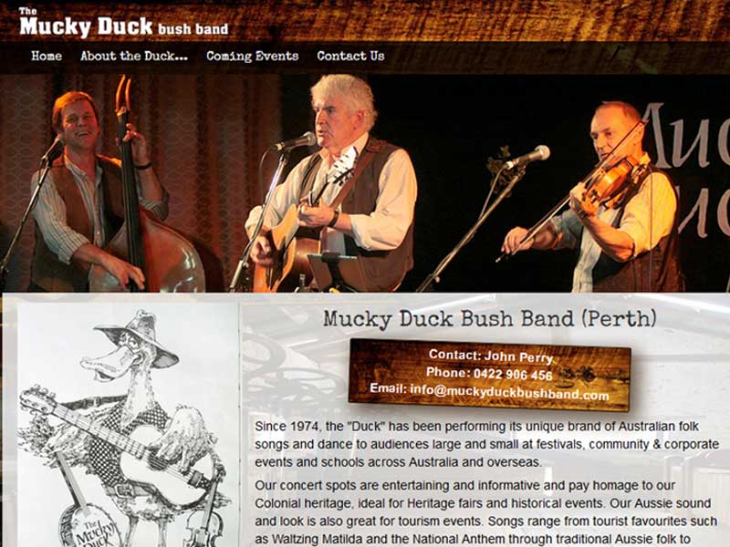 muckyduck bush band australia